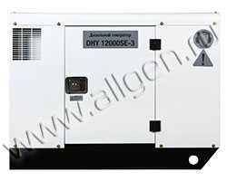 Дизельный генератор Hyundai DHY 12000SE-3 (11 кВт)