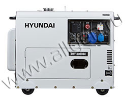 Дизельный генератор Hyundai DHY 8000SE (6 кВт)
