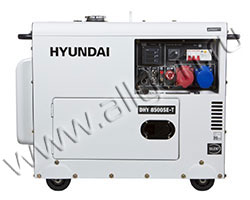 Дизельный генератор Hyundai DHY 8500SE-T (7.2 кВт)