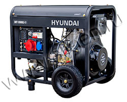 Дизельный генератор Hyundai DHY 8500LE-3 (7.2 кВт)