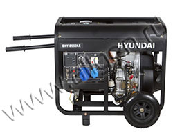 Дизельный генератор Hyundai DHY 8500LE (7.2 кВт)