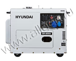 Дизельный генератор Hyundai DHY 8500SE (7.2 кВт)