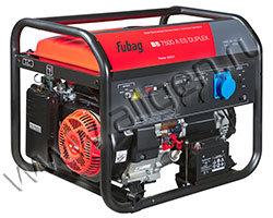 Бензиновый генератор Fubag BS 7500 A ES Duplex мощностью 7 кВт