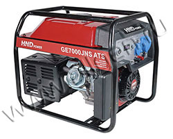 Бензиновый генератор HND GE 7000 JNS ATS