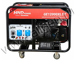 Бензиновый генератор HND GE12000XLST (9.6 кВт)