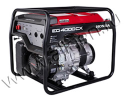 Бензиновый генератор Honda EG 4000 CX мощностью 3.2 кВт