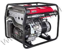 Бензиновый генератор Honda EG 6500 CXS мощностью 5 кВт