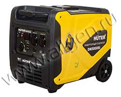 Бензиновый генератор Huter DN5000Si мощностью 4.5 кВт