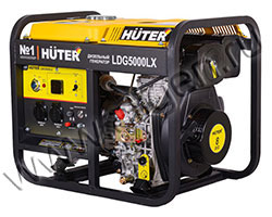 Дизельный генератор Huter LDG 5000L