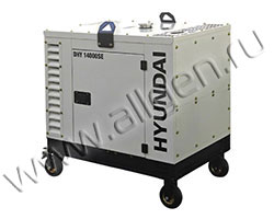Генератор Hyundai DHY 14000SE-T