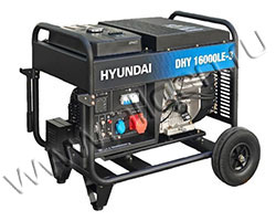 Дизельный генератор Hyundai DHY 16000LE мощностью 13 кВт