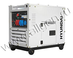 Дизельный генератор Hyundai DHY 9000SEi-T