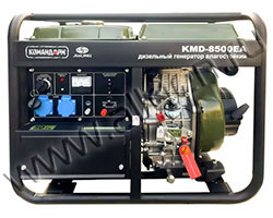 Дизельный генератор Командарм KMD-8500EA мощностью 6.6 кВт