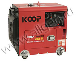 Дизельный генератор KOOP KDF6700Q-3 (5 кВт)