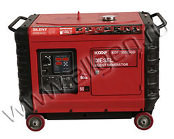 Дизельный генератор KOOP KDF7500QQ-3 (5 кВт)