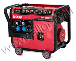 Дизельный генератор KOOP KDF8500XE (6.5 кВт)