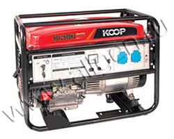 Бензиновый генератор KOOP KGF2500X (2.2 кВт)