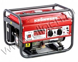 Бензиновый генератор Kronwerk LK 3500 мощностью 2.5 кВт