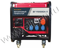Бензиновый генератор MAGNUS БГ11000ЕА-3 (10 кВт)