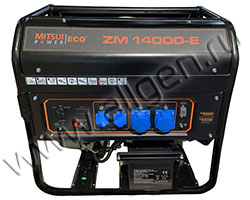 Бензиновый генератор Mitsui Power ZM 14000 E мощностью 12 кВт