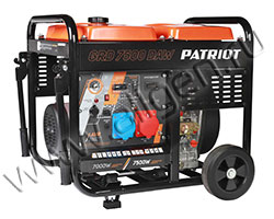 Дизельный генератор Patriot GRD 7500DAW