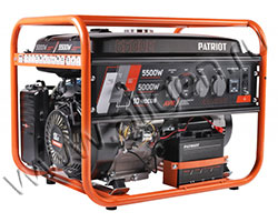 Бензиновый генератор Patriot GRS 6500E (5.5 кВт)