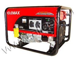 Бензиновый генератор Elemax SH 6500EX-R