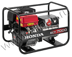 Бензиновый генератор Honda ECT 7000 (7 кВт)