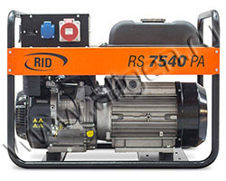 Бензиновый генератор RID RH 7540 PAE