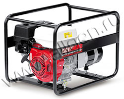 Дизельный генератор Genmac Click RG6000KO мощностью 5.5 кВт