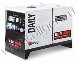Дизельный генератор Genmac Daily G6500YS мощностью 5.3 кВт