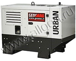 Дизельный генератор Genmac Urban G13500YS мощностью 10.6 кВт