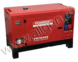 Дизельный генератор Powerac PR16000 Diesel Industrial
