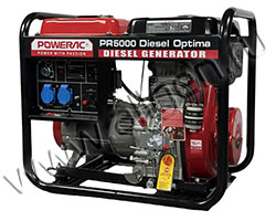 Дизельный генератор Powerac PR5000 Diesel Optima