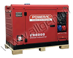 Дизельный генератор Powerac PR8000 Diesel Industrial