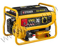 Бензиновый генератор STEHER GS-4500Е мощностью 3.3 кВт