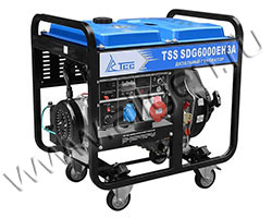 Дизельный генератор ТСС SDG 6000EH3